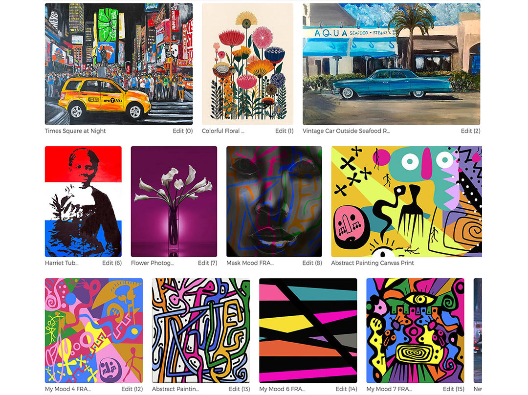 Fine Arts America gallery