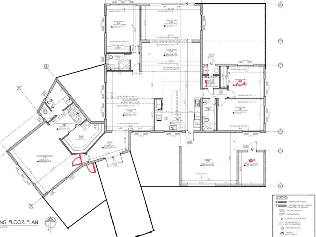 Exterior floor plan renders, by-pearce-design