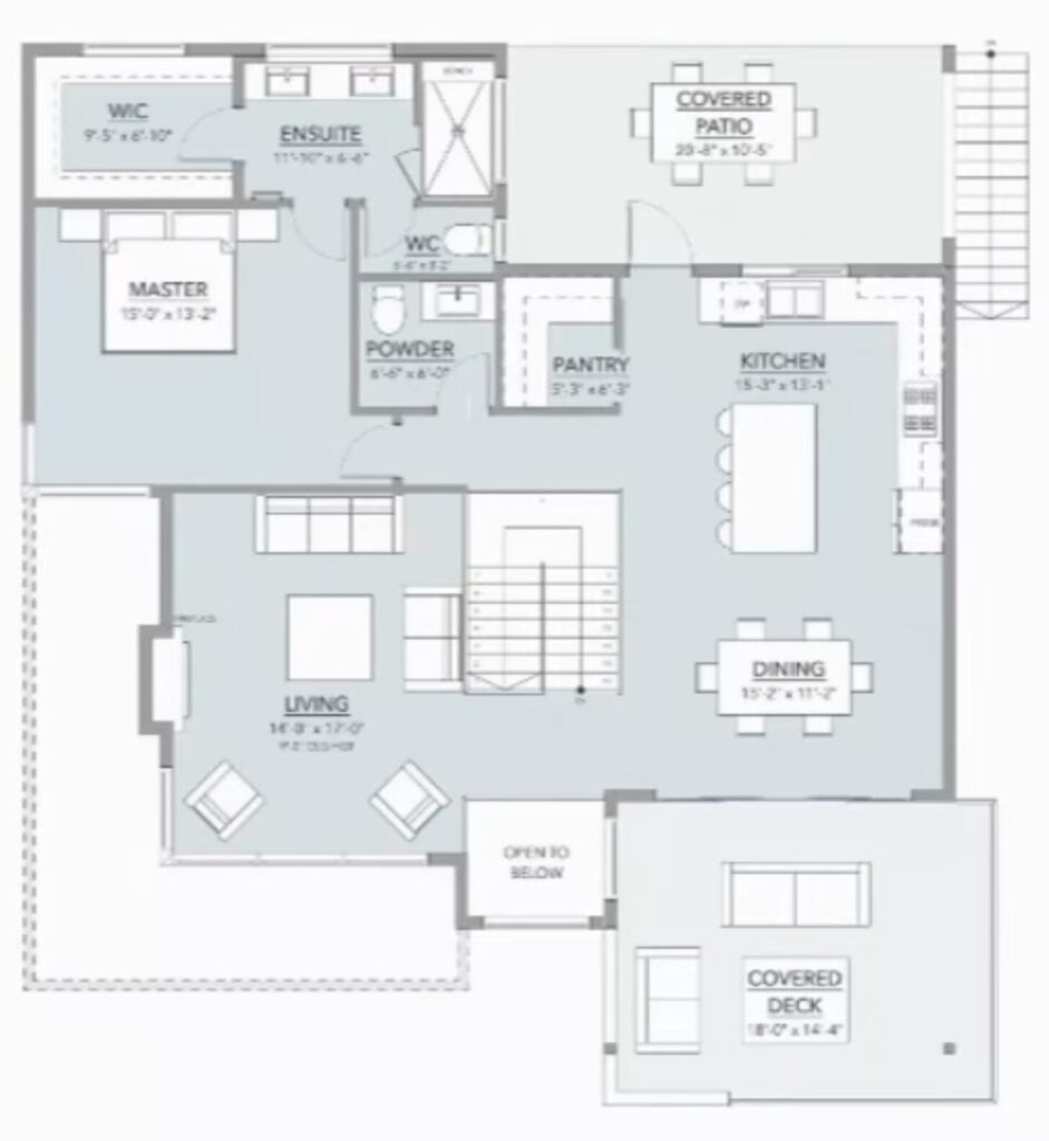 Floor plan renders, by-pearce-design
