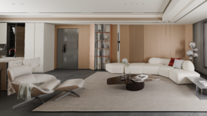 4k 3d living room cycles render